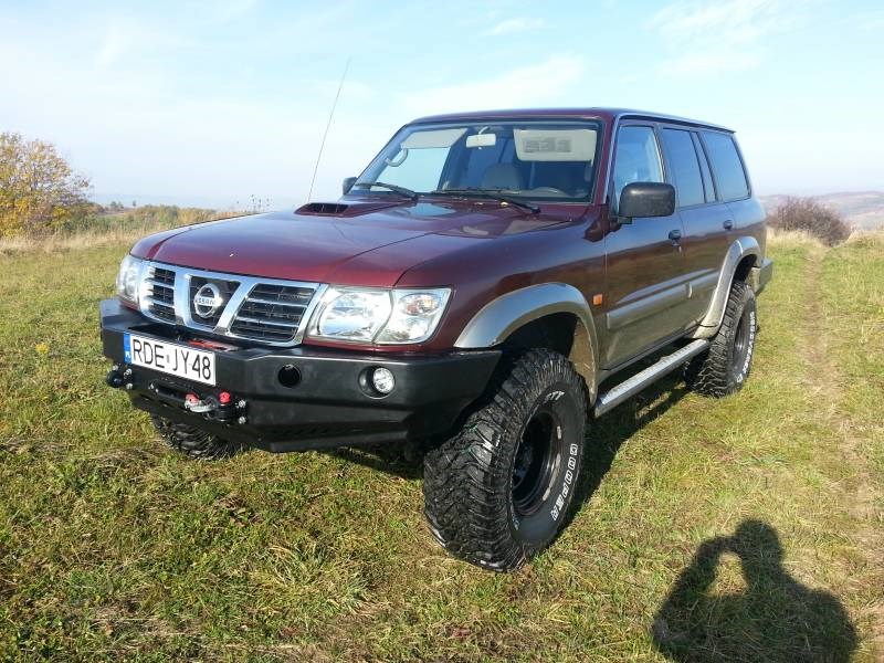 Nissan patrol shop winch bumper