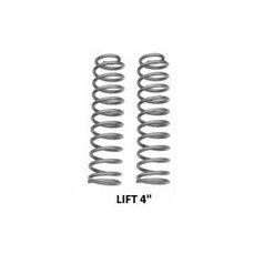 Front coil springs Rough Country - Lift 4" - Jeep Grand Cherokee ZJ