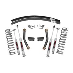 3" Rough Country Lift Kit Pro Suspension - Jeep Cherokee XJ