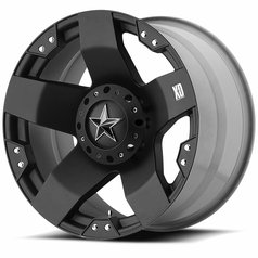 Alloy Wheel 8.5x20" 8x165.1 ET10 Matte Black XD 775 Rockstar - Dodge Ram 2500