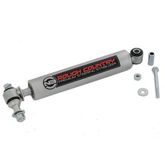 Steering Stabilizer Rough Country Relocation Bracket - Jeep Wrangler JK