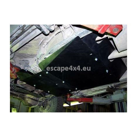 Steel Transmission and Auxiliary Gearbox Skid Plate Nissan Patrol GR Y61 3.0 TD (00-10) 5doors (LWB)