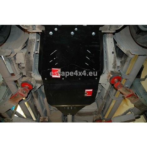 Steel Transmission and Auxiliery Gearbox Skid Plate Nissan Navara D40
