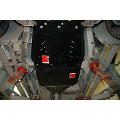 Steel Transmission and Auxiliery Gearbox Skid Plate Nissan Navara D40