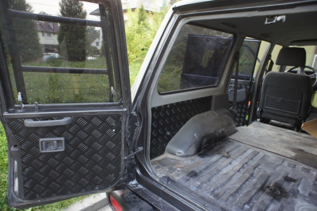 Trunk Alu Panel Nissan Patrol Y60 5 Door Lwb Black Escape4x4 Eu Offroad Equipment And Accessories