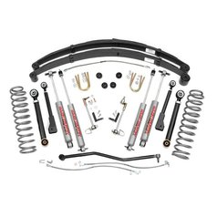 Suspension Lift Kit +11.5cm (+4,5') Rough Country Jeep Cherokee XJ (84-01)